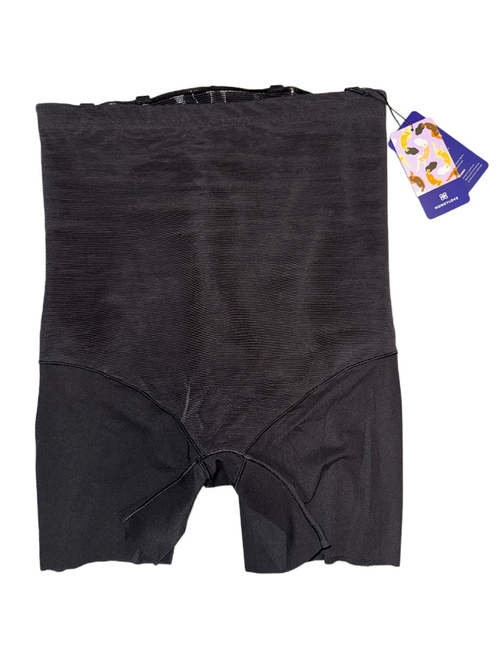 New with Tag Honeylove SuperPower Short All Over Sculpt Size 1X Black